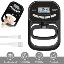 Grip Strength Tester Rechargeable Digital Hand Dynamometer Grip Strength Trainer