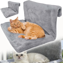 Cat Radiator Hammock Cat Radiator Bed Pet Plush Warm Fleece Radiator Hanging Bed