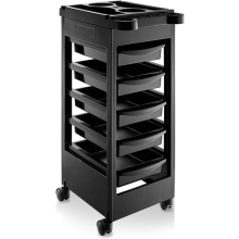 Salon Hairdresser Trolley Beauty Barber Storage Basket Rolling Cart 5 Drawer