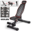 Weight Bench Adjustable Foldable Strength Training Full Body Workout Incline Gym 3