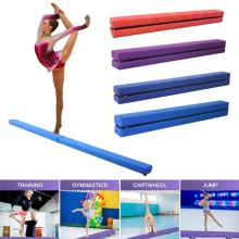 7FT 2.1M Folding Gymnastic Balance Beam for Kids with Carry Handle for Training