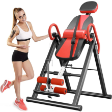 Adjustable Gravity Inversion Table Back Neck Pain Exercise Therapy Bench