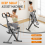 Deep Squat Assist Trainer Machine Exercise Training Gym with Digital Monitor 4