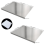 Stainless Steel Cutting Chopping Board Dough Board Meat Bread Kitchen Worktop UK 2