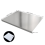 Stainless Steel Cutting Chopping Board Dough Board Meat Bread Kitchen Worktop UK 4