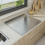 Stainless Steel Cutting Chopping Board Dough Board Meat Bread Kitchen Worktop 4