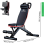 Weight Bench Adjustable Foldable Strength Training Full Body Workout Incline Gym 4