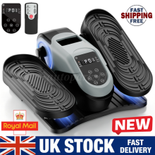 Under Desk Elliptical Machine Compact Electric Leg&Foot Pedal Exerciser Trainer
