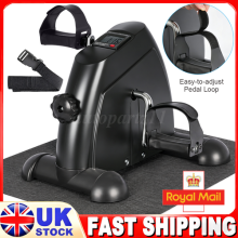 Mini Exercise Bike Pedal Exerciser Machine Foot Leg & Arm Recovery Peddle w/ Mat