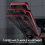 Weight Bench Adjustable Foldable Strength Gym Training Full Body Workout Incline 4