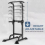 Power Tower Pull up Chinning Dip Station Knee Raise Press Ups Gym Workout Stand 4
