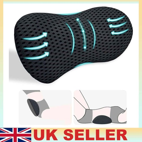Lower Back Seat Cushion, Memory Foam Waist Pillow - for Office/Computer/Car Seat
