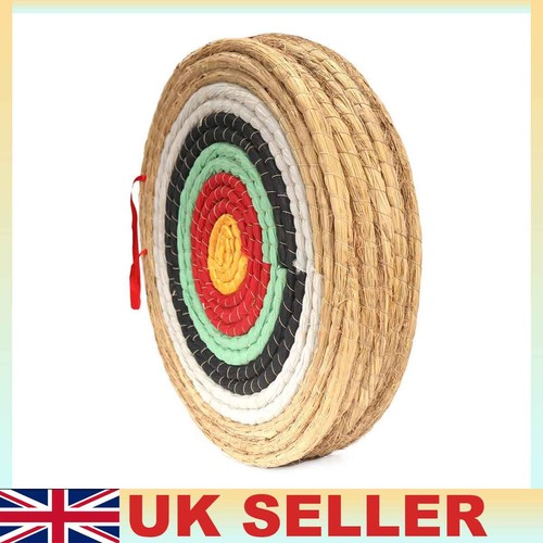 Straw Archery Target Circular Durable Hand-Woven for Bow Practice Outdoor UK