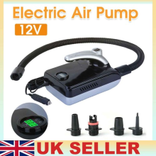 20PSI Electric Air Pump 110W Portable Inflator for Paddle Board SUP Car UK