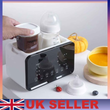 Baby Bottle Warmer Steriliser LCD Display Timer UK Plug