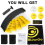 Set 2 Nets LED Light Strip Roundnet Game Beach Backyard Outdoor Spikeball Kit 2