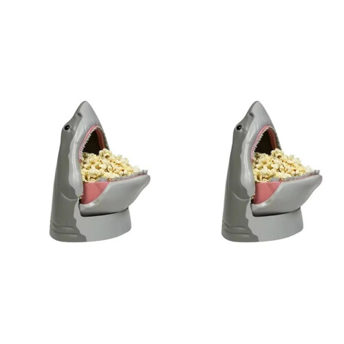 2X -Shaped Popcorn Bucket Food Container Popcorn and Nut Storage Box Household Kitchen Table Decoration