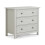 Maine 3 Drawer Wide Chest - Dove Grey 2