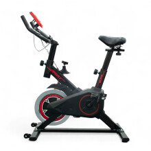 Indoor Exercise Bike Cycling Machine with LCD Display Heart Rate Sensor RYDR
