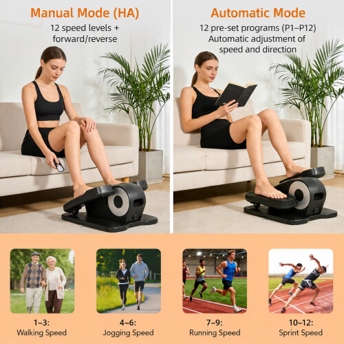 Electric Elliptical Machine – Full Body Workout for Home Gym 1