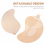 True Face 2PCS Strapless Invisible Silicone Bra Push Up Reusable StickOn Skin Friendly 3