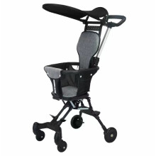 Lightweight Baby Stroller Pram Adjustable Handle Sun Visor Foldable Pushchair
