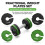 Lot de 4 Disques de Musculation de Micro-Type, Poids Fractionné de 0,25 Kg 4