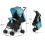 Lightweight Baby Stroller Pram Foldable Travel Buggy Flat Sleep Pushchair Grey 8