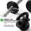 Lot de 4 Disques de Musculation Fractionnés de Micro-Type, 0,5 Kg, Noirs 4