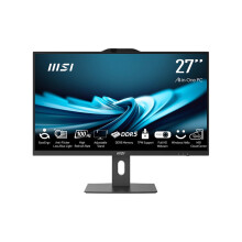 MSI Pro AP272P Intel Core i7 68.6 cm (27 ) 1920 x 1080 pixels All-in-One PC 16 GB DDR5-SDRAM 1 TB SSD Windows 11 Pro Wi-Fi 6 (802.11ax) Black