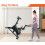 Indoor Exercise Bike Cycling Machine with LCD Display Heart Rate Sensor RYDR 4