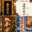 (#D) Glowing Christmas Door Hanger, Lighted Vertical Holiday Decor 7