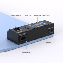 LCD Screen Separator with Digital Thermostat & Heating Pad for Phone & Tablet Repair Heating Temperature Control EU PLUG