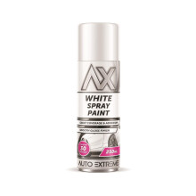 RAPIDE Auto Extreme AX Quick Drying Spray Paint Aerosol Matt White Gloss Car Van Bike 250ml