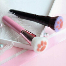 stuks make-upkwasten met kattenpootmotief - Professionele cosmetische kwasten voor foundation, poeder, blush, concealer en contour.