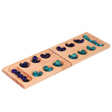 Juego de mesa africano Mancala para 2 jugadores, ideal para toda la familia (adultos).