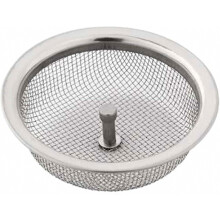 Stainless Steel Kitchen Sink Strainer Rust-Proof Anti-Clog Kitchen Sink Strainer Fits Most Standard Sized Sinks