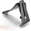 Classical Guitar Adjustable Rest Support Classical Guitar Foot Stool Lifter Professional Support for Players Black 3