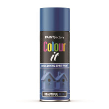 Rapide PF Colour It Spray Paint Aerosol Beautiful Blue Gloss Metal Wood 400ml