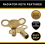 Solid Brass Radiator Key Universal Bleed Key 2