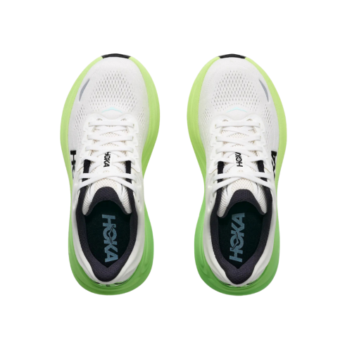 Hoka Hoka Bondi 9 White Tart Apple UK 7 2