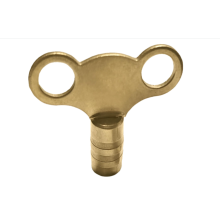 Solid Brass Radiator Key Universal Bleed Key