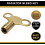 Solid Brass Radiator Key Universal Bleed Key 3