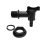 Pack of 3 Black Plastic Water Butt Taps 3