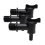 Pack of 3 Black Plastic Water Butt Taps 6