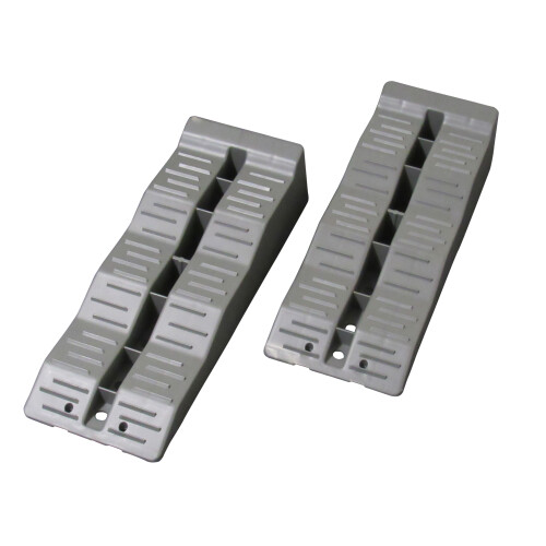 Caravan Levelling Ramps 3 Step 5 Ton Pair (Grey Motorhome Level Blocks) 1