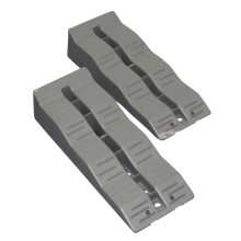 Caravan Levelling Ramps 3 Step 5 Ton Pair (Grey Motorhome Level Blocks)
