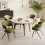 (Green) Smartue 48cm H Fabric Upholstered Upholstered Back Armchair 7