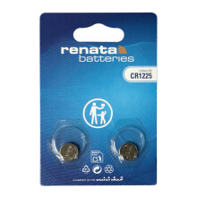 Renata CR1225, 1225, 3V Lithium Knopfzellen - 2er Blister