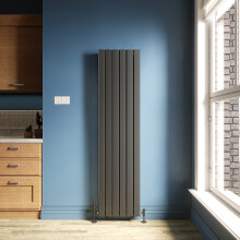 (456x1800x47mm) ELEGANT R56-A Series Panel Column Radiator, Mild Steel Central Heating, Multiple Sizes & Finishes Available